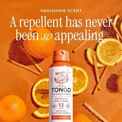 Grand Tongo DEET-Free Picaridin Insect Repellent Family Formula - Citrus + Sandalwood - 4.5oz