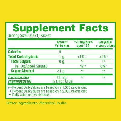 Culturelle Kids Daily Probiotic Packets for Healthy Immune and Digestive System - 1.5oz/30ct *Damaged Packaging* *Exp 8/27*