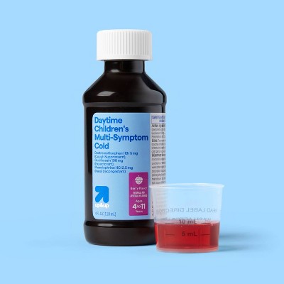 Children's Muti Symptom Cold Relief Liquid - Berry - 4 fl oz - up&up *Exp 1/27*