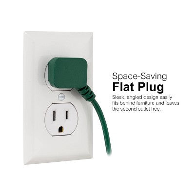 GE 3-OL Polarized Extension Cord 15' Indoor