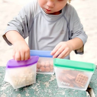(re)zip Reusable Leakproof Mini Stand Up Bag - 3pk