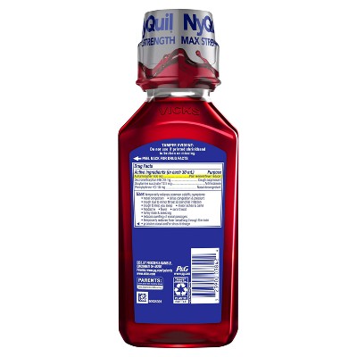 Vicks NyQuil Severe Cold & Flu Liquid Berry 12 fl oz *Exp 01/2027*