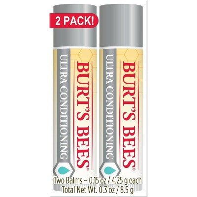 Burt's Bees Kokum Butter Lip Balm - 2ct