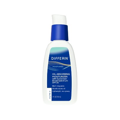 Differin Oil Absorbing Moisturizer SPF 30 - 4oz *EXP 2026/09