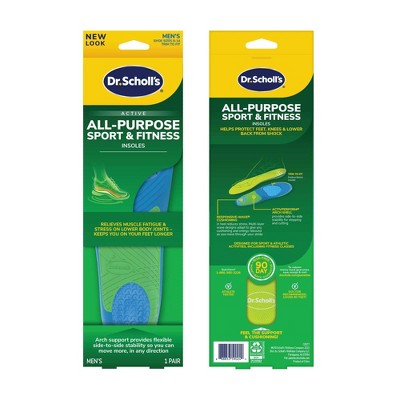 Men's 8-14 Dr. Scholl's All-Purpose Sport & Fitness Trim to Fit Comfort Insoles - 1pair