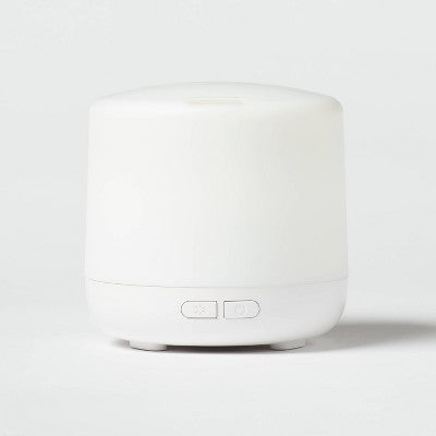 Small 120ml White Diffuser - Room Essentials : Ultrasonic Aroma Diffusion, 4-Hour Run Time