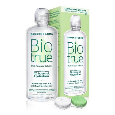 Biotrue Contact Lens Solution - 10 fl oz **Exp 2027/01/01** **Dented Box**