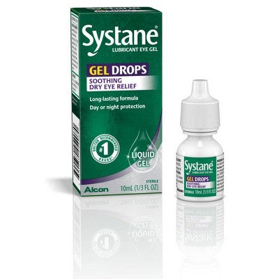 Systane Gel Drops Lubricant Eye Gel - 0.33 fl oz *Damaged Box* *Exp 10/26*