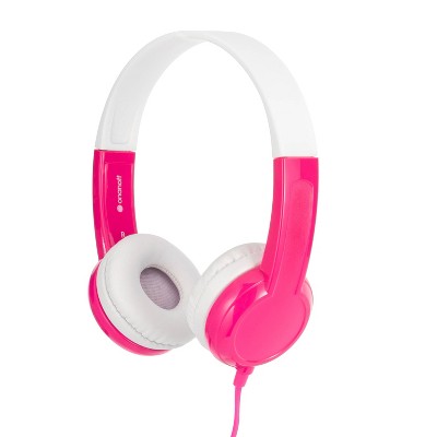 Buddyphones Discover Kids On-Ear Wired Headphones - Pink