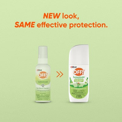 OFF! Botanicals Insect Repellent Plant Based Bug Spray - 4fl oz *May be Missing Lid* *Packaging May Vary*