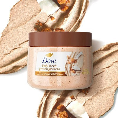 Dove Beauty Exfoliating Body Scrub - Brown Sugar & Coconut Butter - 15oz