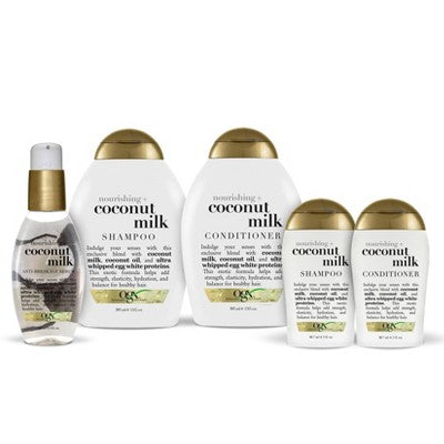 OGX Nourishing Coconut Milk Conditioner - Travel Size - 3 fl oz *Packaging May Vary*