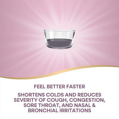 Nature's Way Cold Relief Syrup - Umcka - Cherry Flavored - 4 fl oz *Exp 10/31/25* *Damaged Box* *Packaging May Vary*