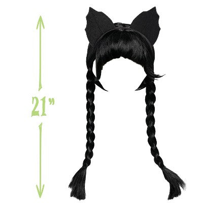 Wednesday Series Wig and Cat Ears