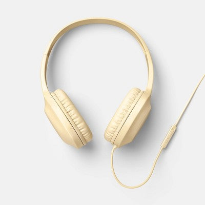 heyday Mist Yellow Wired Headphones