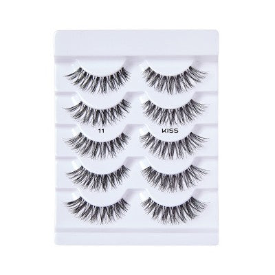 KISS So Wispy False Eyelashes - Multipack #11 - 5 Pairs