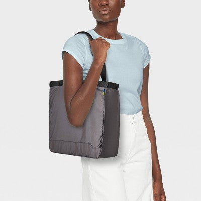 Daypack Packing Tote Bag - Open Story  Gray