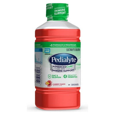 Pedialyte AdvancedCare Electrolyte Solution - Cherry Punch - 33.8 fl oz