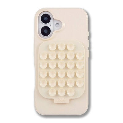 Sonix Apple iPhone 16 Suction Case with MagSafe - Linen: TPU Phone Cover