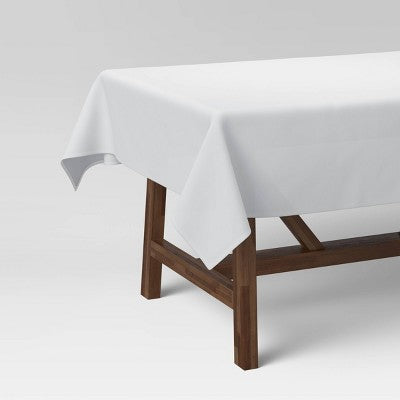 120 x 60 Solid Tablecloth White - Threshold
