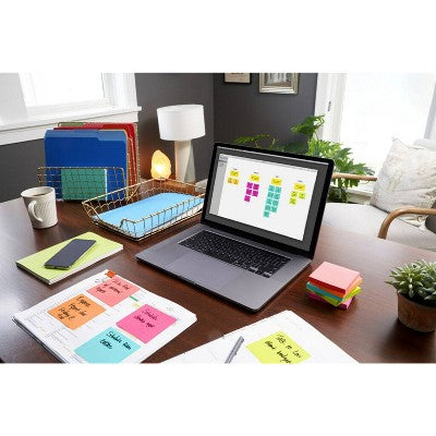 Post-it 3 x 3 Notes Cube 400 Sheets/Cube - Pink Wave