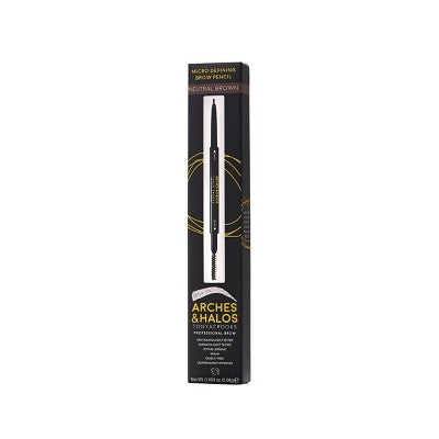 Arches & Halos Micro Defining Brow Pencil - Neutral Brown - 0.003oz