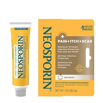Neosporin First Aid Antibiotic/Pain Relieving Ointment - 1oz **Exp 2025/05** **Damaged Box**