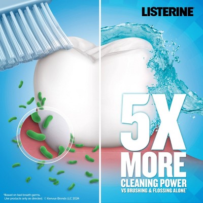 Listerine Ultraclean Tartar Control Antiseptic Mouthwash Cool Mint - 500ml **2027/04**