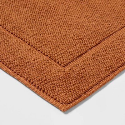 21x34 Spa Plush Bath Mat Caramel - Threshold