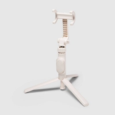 Desktop Tripod + Phone Mount - Heyday  Stone White