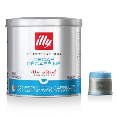 illy IperEspresso 100% Arabica Medium Roast Coffee - Decaf - Espresso Capsules - 21ct *Exp 05/2026*