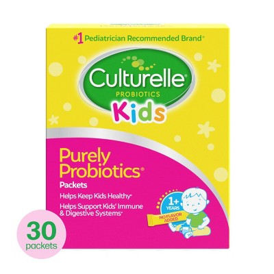 Culturelle Kids Daily Probiotic Packets for Healthy Immune and Digestive System - 1.5oz/30ct *Damaged Packaging* *Exp 8/27*