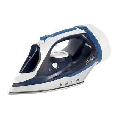 Sunbeam 1700W Steam Iron with Retractable Cord and Shot of Steam Feature