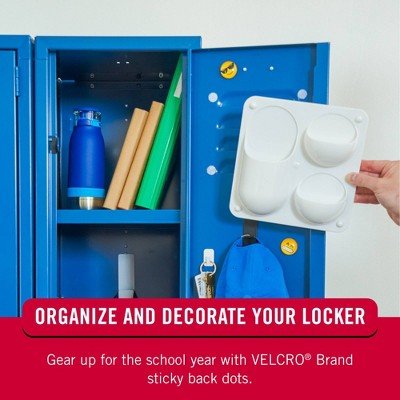 VELCRO 5/8 15ct Sticky Back Dots Mounting Adhesive for Classroom and Office Organization White *Damaged Package*