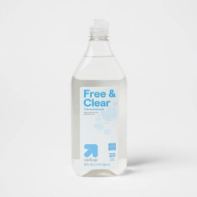 Fragrance-Free Dish Soap - 28 fl oz - up&up
