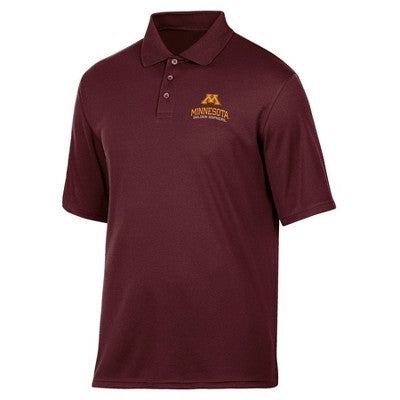 Men's 2XL NCAA Minnesota Golden Gophers Men's Polo T-Shirt