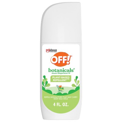 OFF! Botanicals Insect Repellent Plant Based Bug Spray - 4fl oz *May be Missing Lid* *Packaging May Vary*