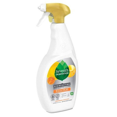 Seventh Generation Lemongrass Citrus Disinfecting Multi-Surface Cleaner - 26oz