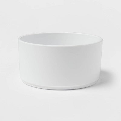 26oz Plastic Stella Cereal Bowl White - Threshold : BPA-Free, Recycled PET, Dishwasher & Microwave Safe