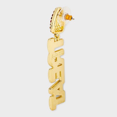 SUGARFIX by BaubleBar Bone-Appetit Earrings - Gold