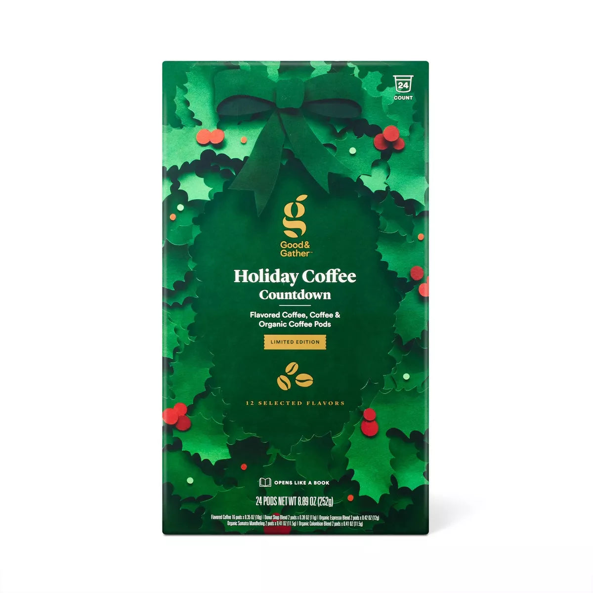 Holiday Coffee Countdown EXP 04/2025