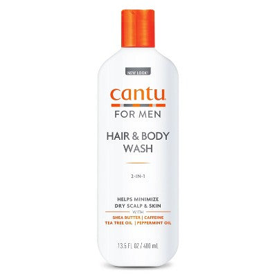Cantu Men's 3 in 1 Shampoo Conditioner Body Wash - 13.5oz