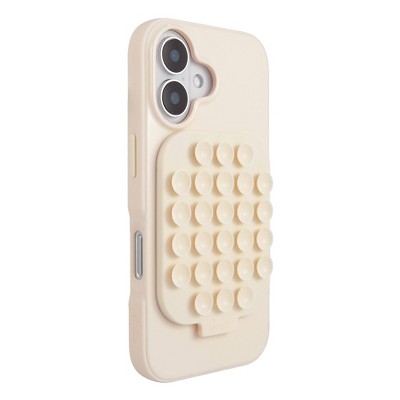 Sonix Apple iPhone 16 Suction Case with MagSafe - Linen: TPU Phone Cover
