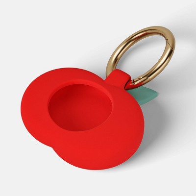 Apple AirTag Keychain - heyday Cherries Red: Silicone