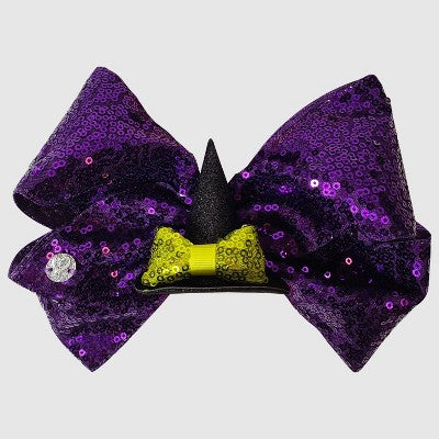 Girls' JoJo Siwa Sequin Bow with Witch Hat - Purple
