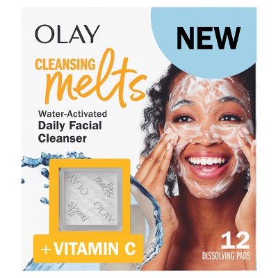 Olay Facial Cleansing Melts Vitamin C - 12ct *TRIAL SIZE