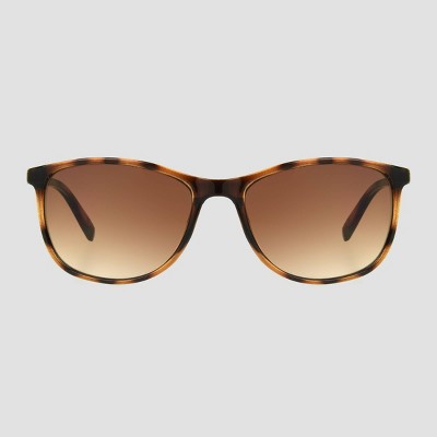 Women's Tortoise Shell Print Surf Shade Sunglasses - Universal Thread  Brown