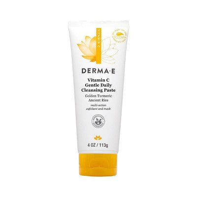 Derma-e Vitamin C Gentle Daily Cleansing Paste - 4oz