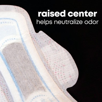 U by Kotex Balance Ultra Thin Regular Pads with Wings - Unscented - 36ct *Minor Box Damage*