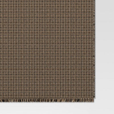 Woven Throw Blanket Cream/Neutral/Black - Threshold